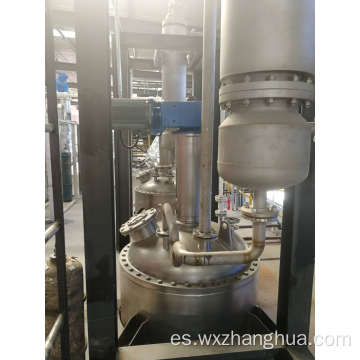 Reactor de vacío de proceso químico de acero inoxidable aprobado por la CE